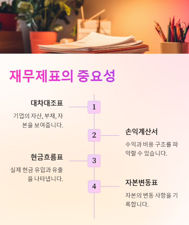 재무제표의 중요성