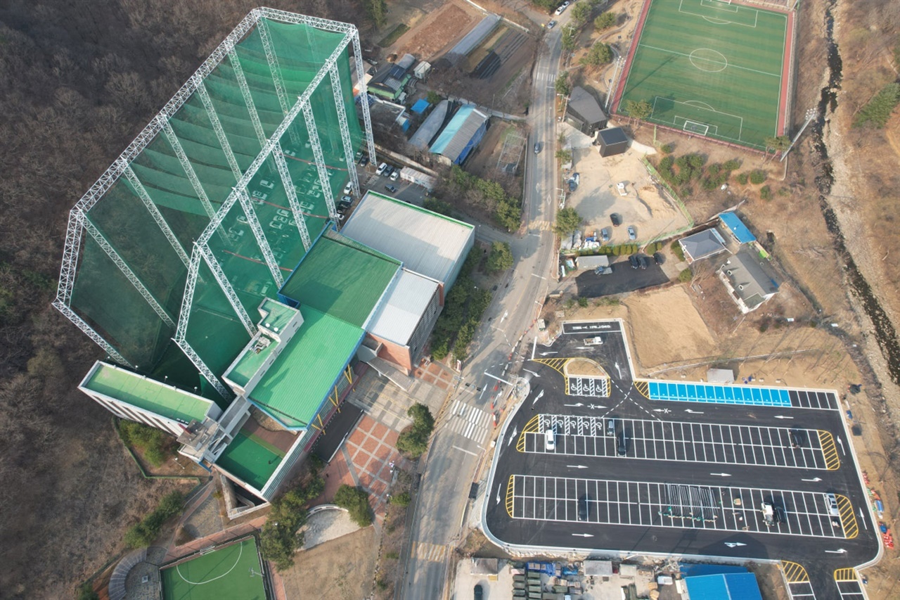 용인 시민 체육 센터 전경