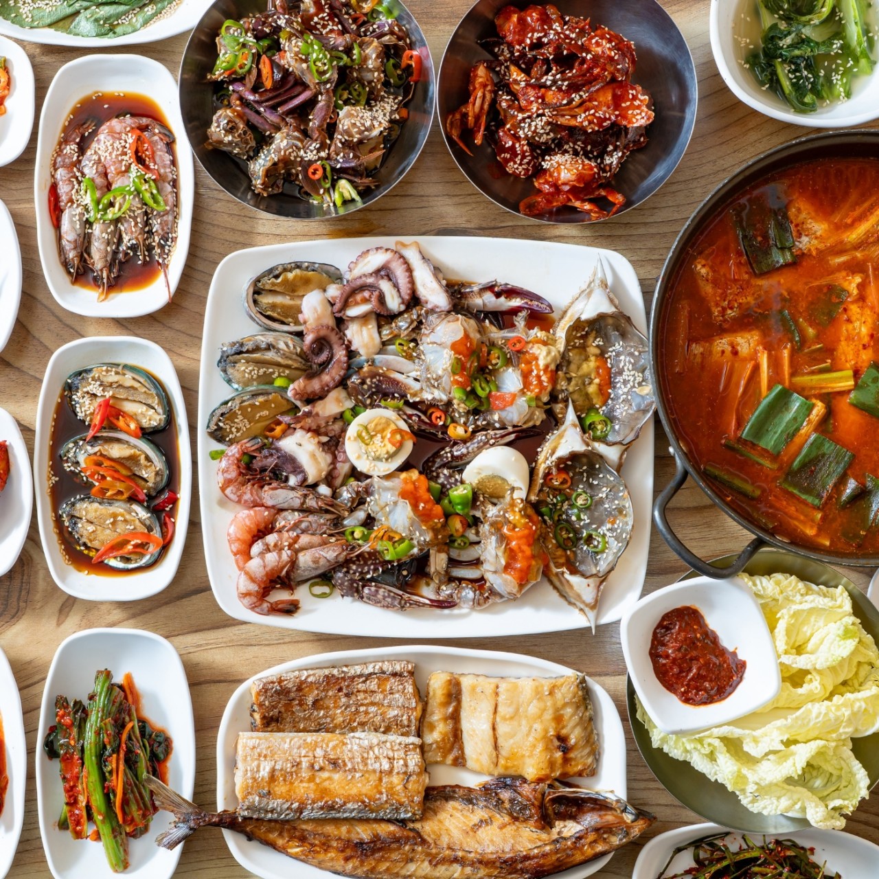 여수 늘푸른식당 꽃게장정식,
