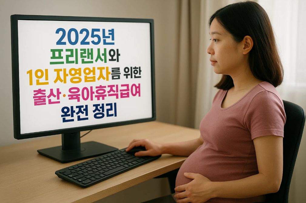 2025년 프리랜서와 1인 자영업자를 위한 출산·육아휴직급여 완전 정리