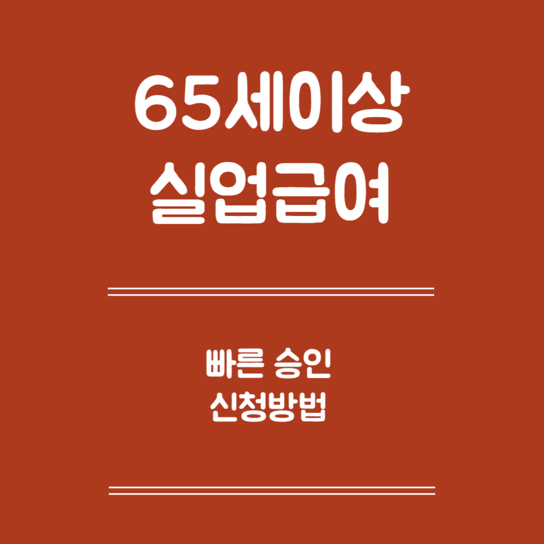 65세 이상 실업급여 빠른 승인 - 온라인 신청활용, 구직활동 기록 및 상담 참여, 고용센터 활용 및 주의사항