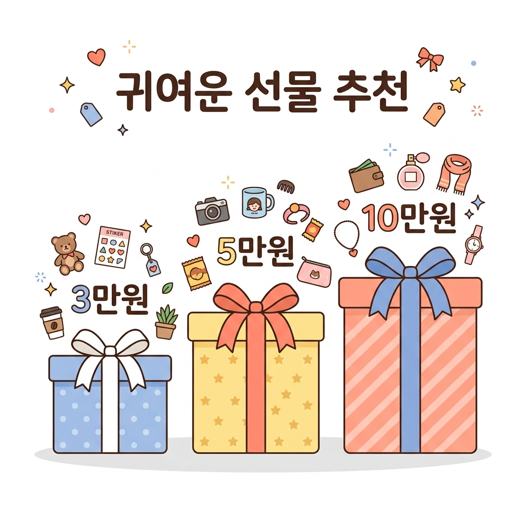 어린이날 선물 가격대별 추천 정리 인포그래픽