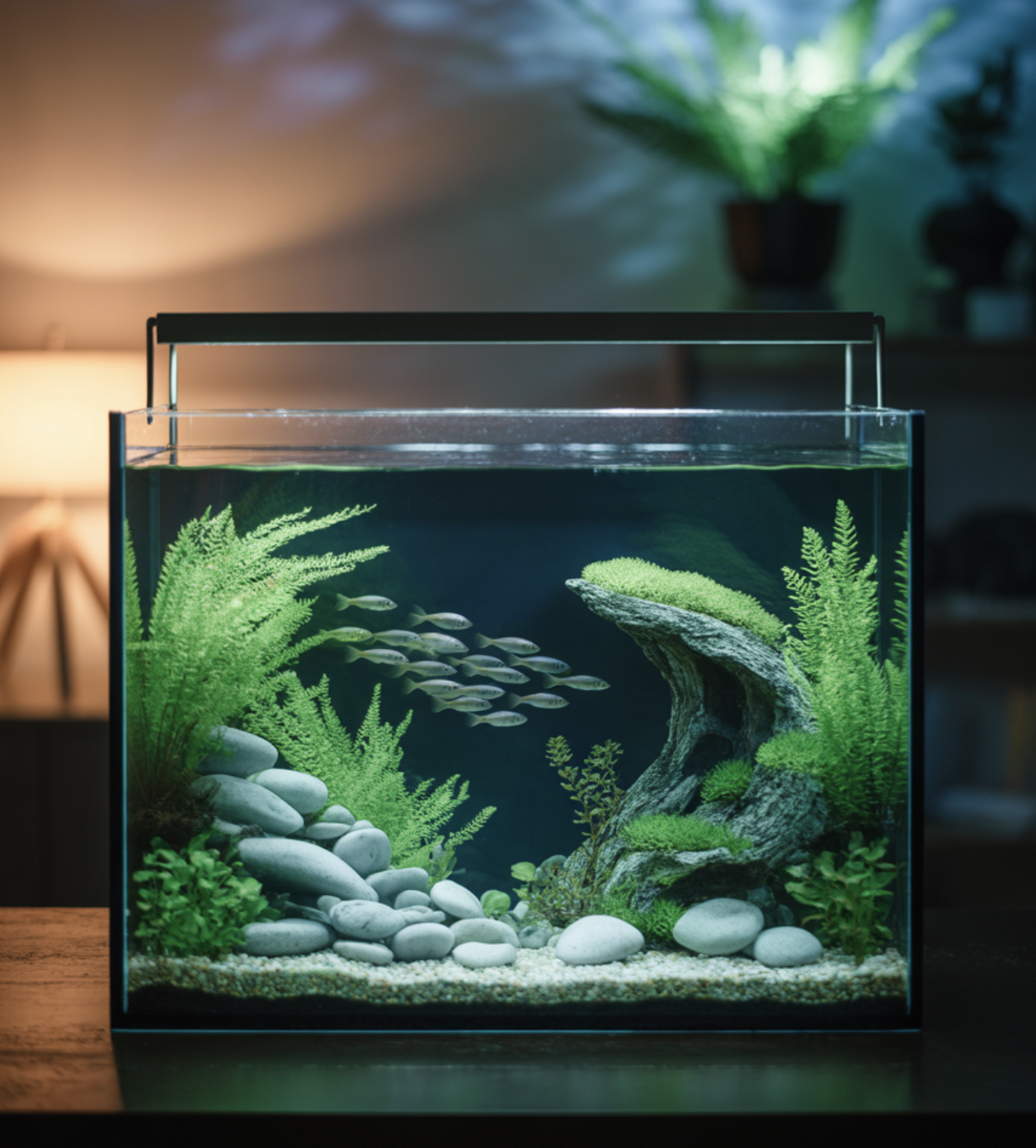 계곡을 담는 어항, 어떻게 꾸밀까?