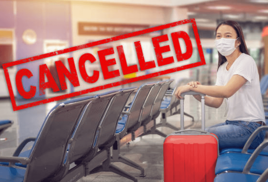 비행기 결항 숙소 환불