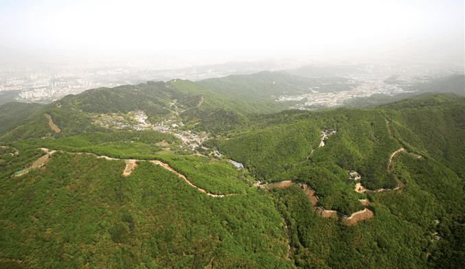 남한산성 전경