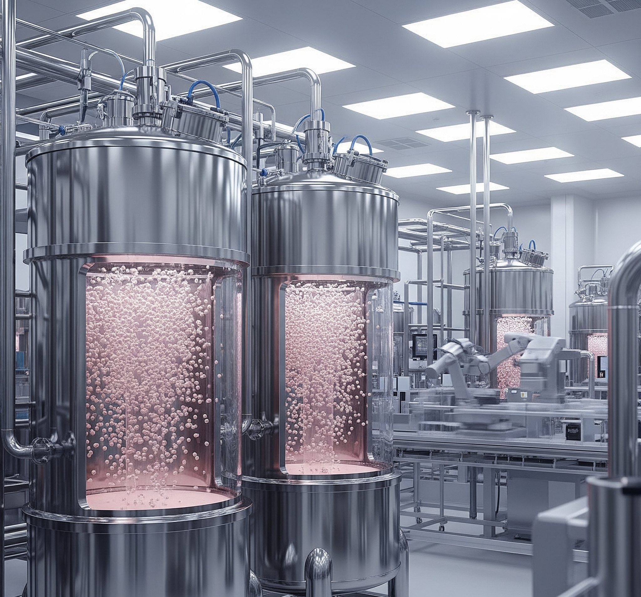 줄기세포로 만드는 배양육 생산의 핵심: 대량 생산 기술의 최적화