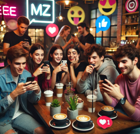 MZ 세대 관련 사진