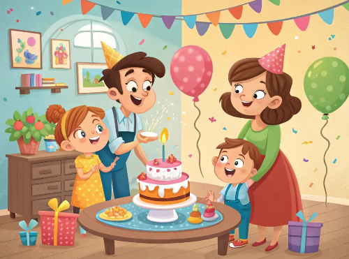 첫돌-가족-케익-선물