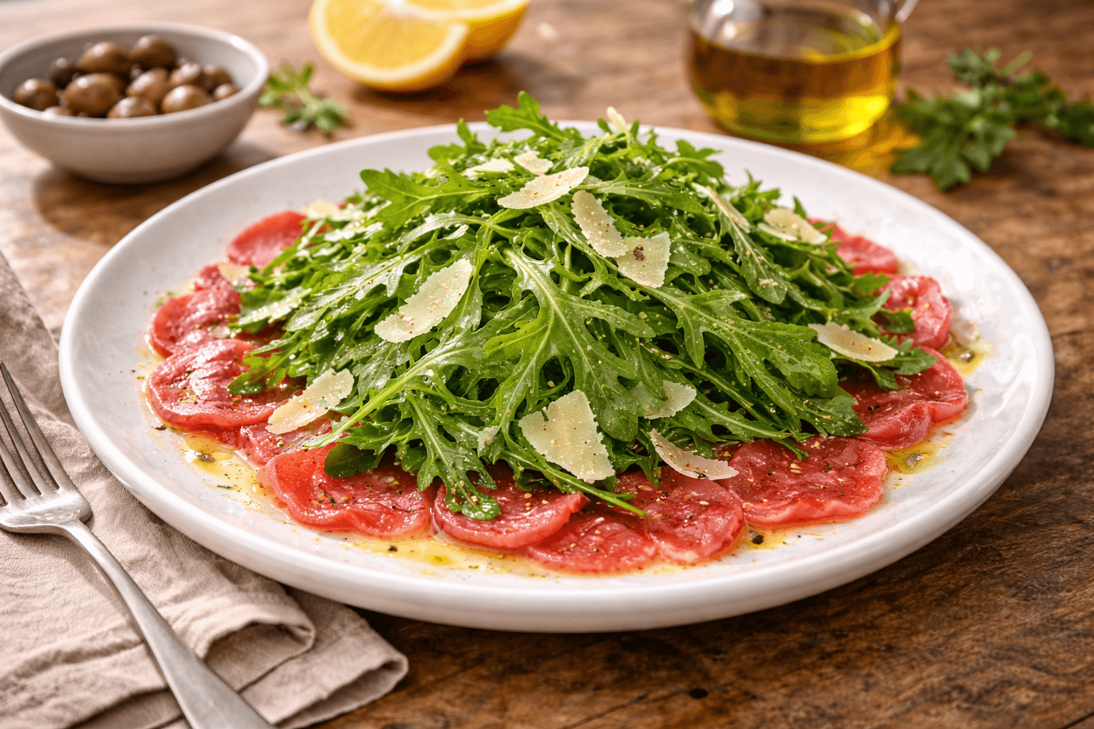 이탈리아 전통요리 속 루꼴라