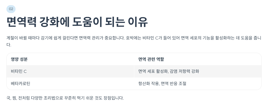 면역력 강화에 도움이 되는 이유