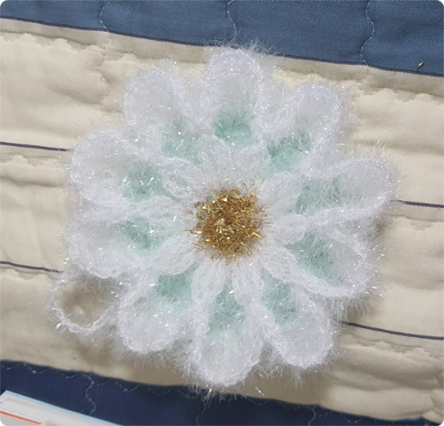 예쁜곰팅 왕꽃 수세미