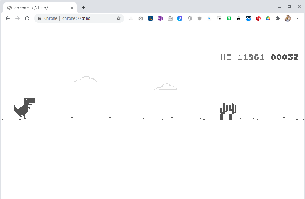 최고의 크롬 공룡게임 4가지 3D Dino 게임도 있어요.