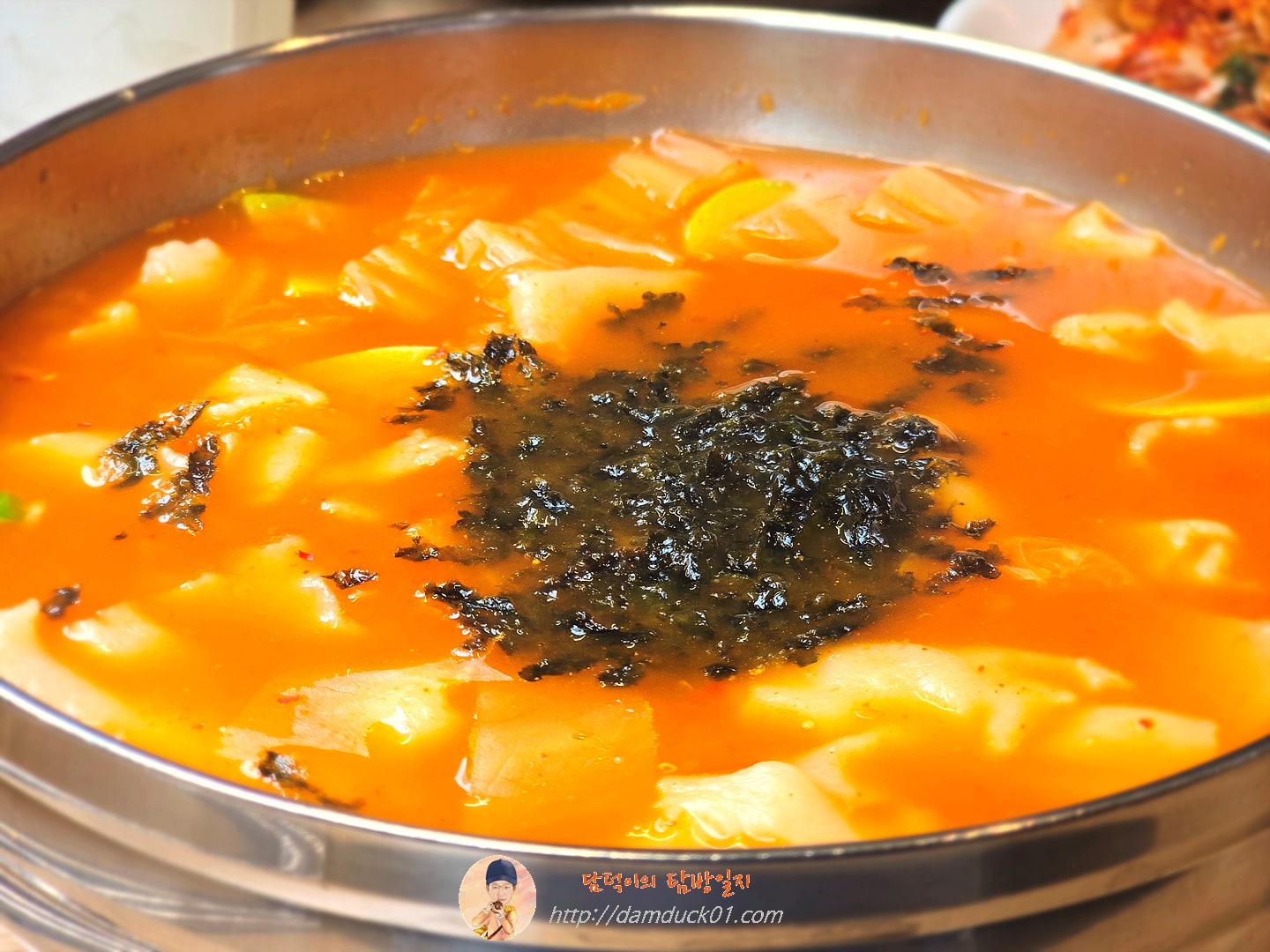 김치수제비