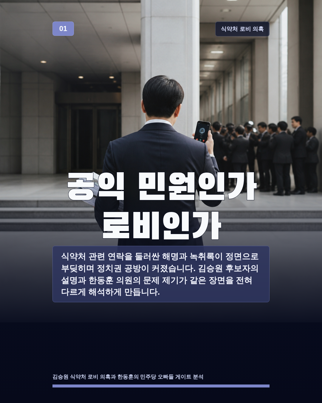 공익 민원인가 로비인가