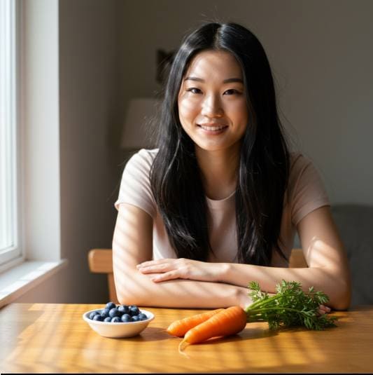 결막염에 좋은 음식 당근과 블루베리