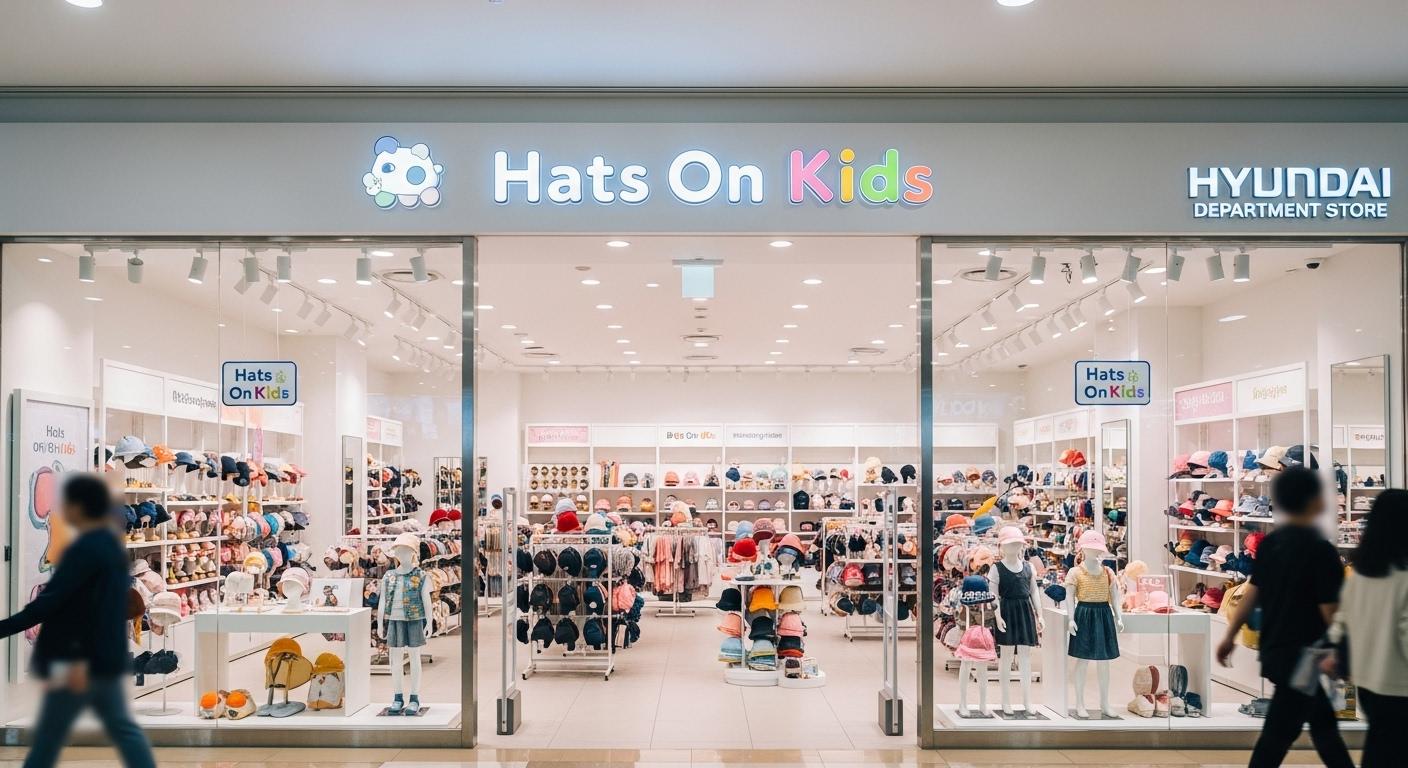 햇츠온키즈 현대백화점목동점