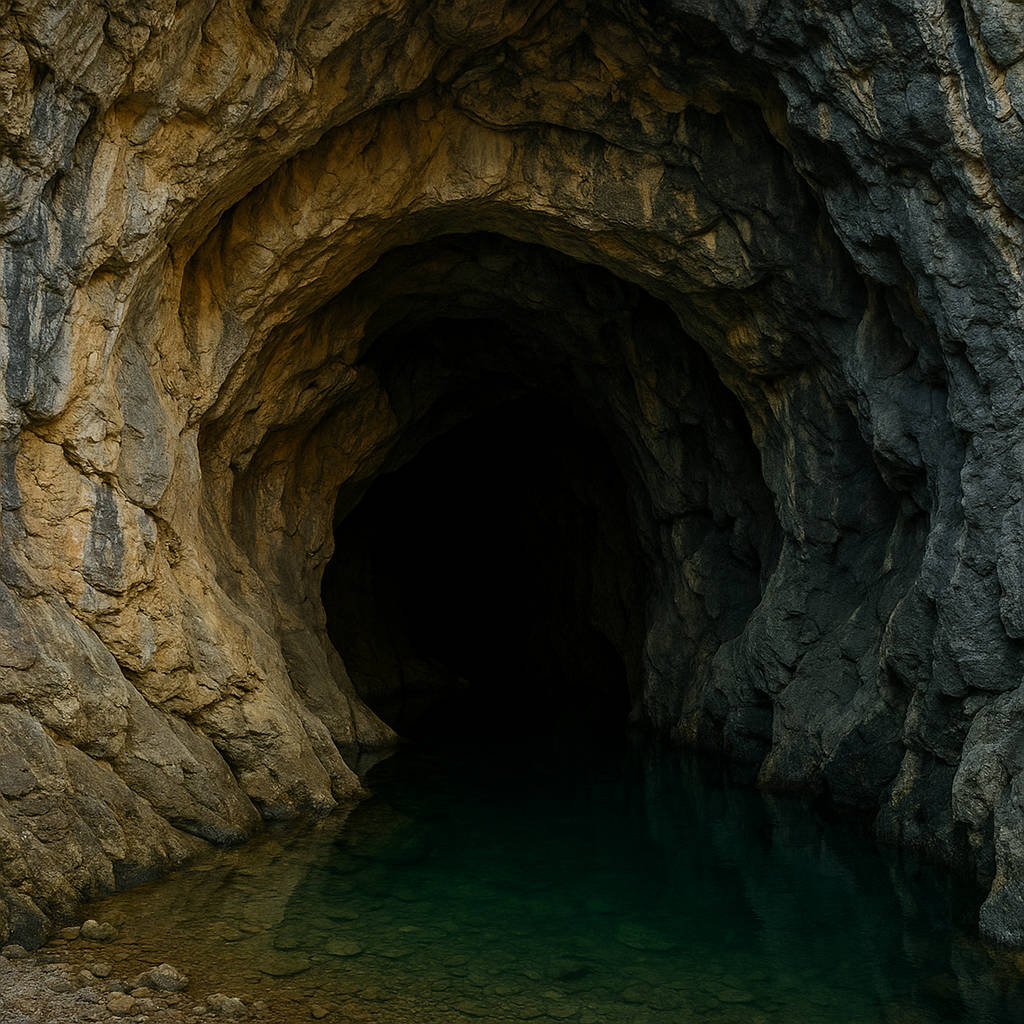 작은용굴 가을 단풍 명소 청주시, 문의면, 상장리