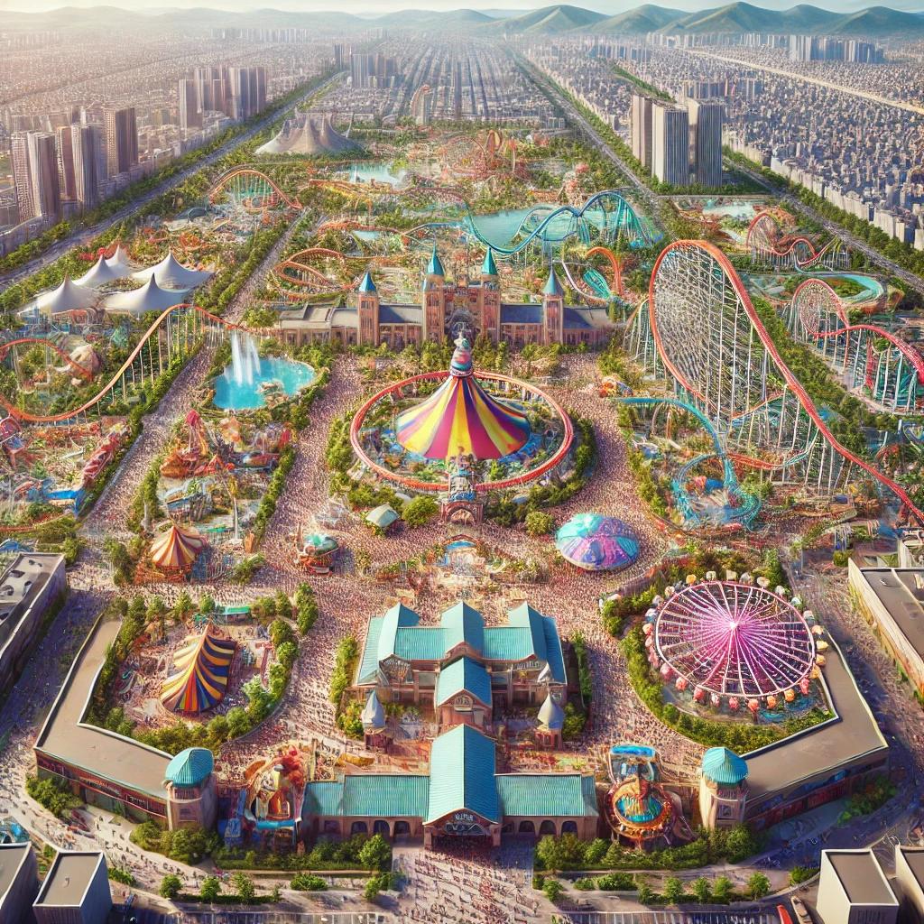 롯데월드 어드벤처 지도