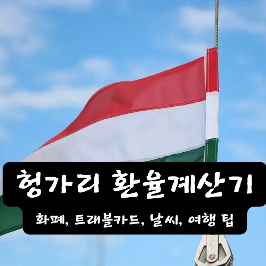 헝가리 환율 계산기 날씨