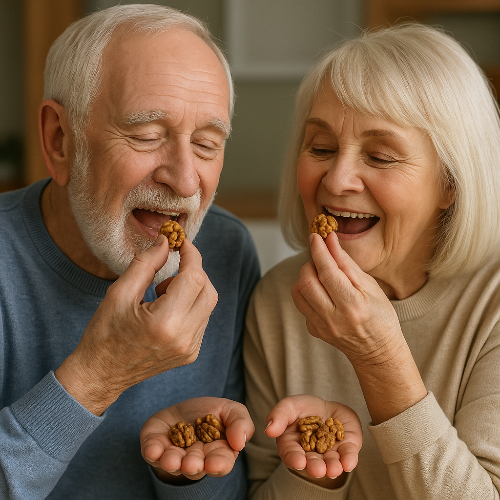 치매 예방과 호두