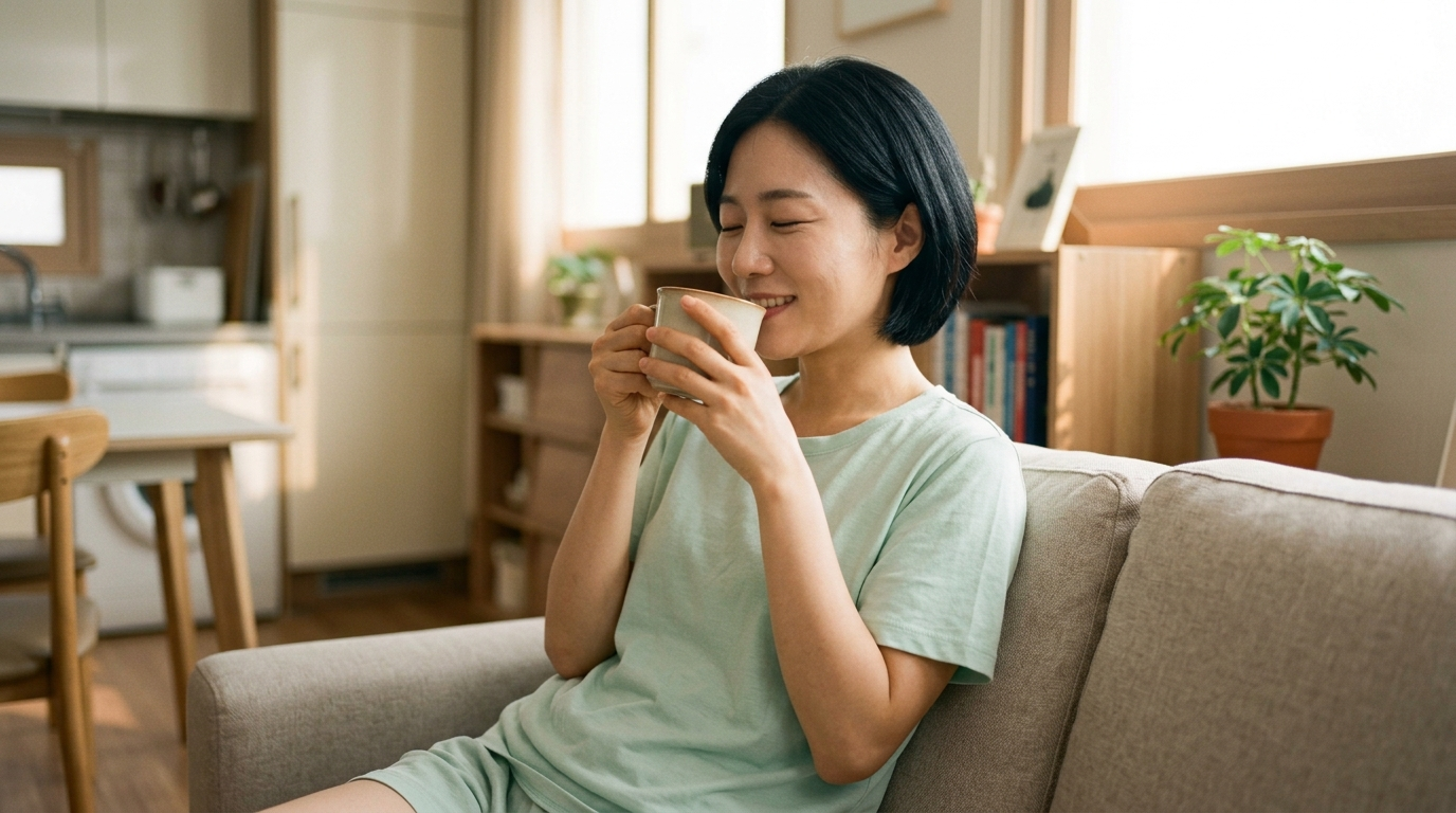 퇴직연금 정리를 마치고 여유로움