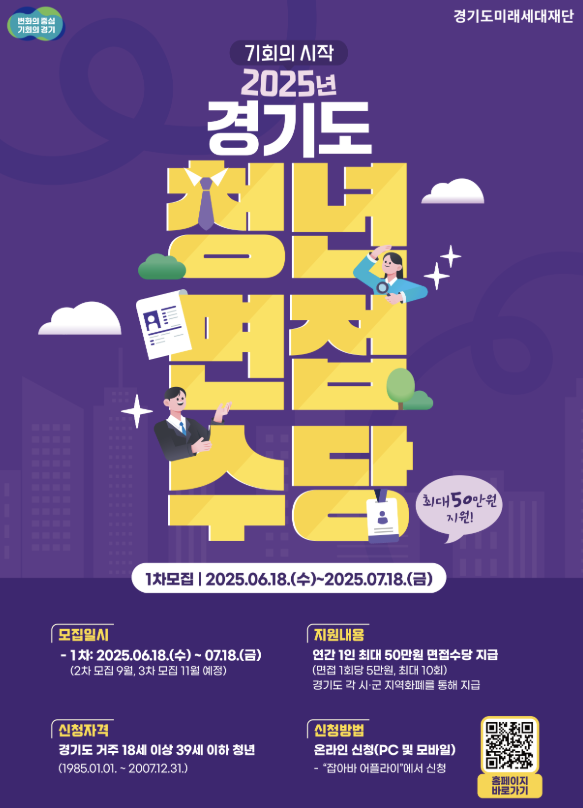 경기도 청년면접수당 1차 신청방법