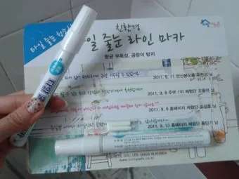 타일 줄눈 백시멘트 매직펜으로 곰팡이 미백 복원_10