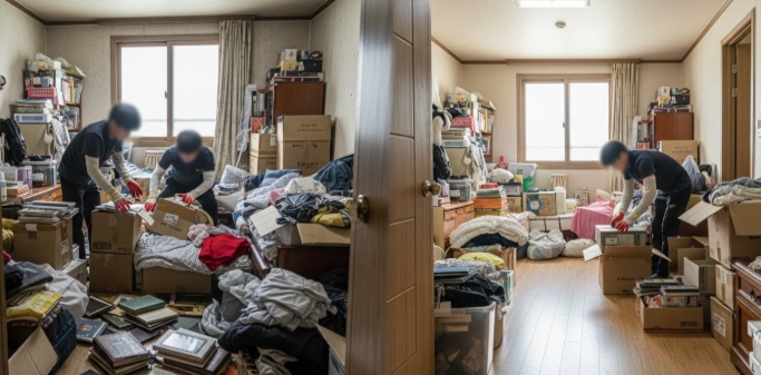 청주 고독사청소중