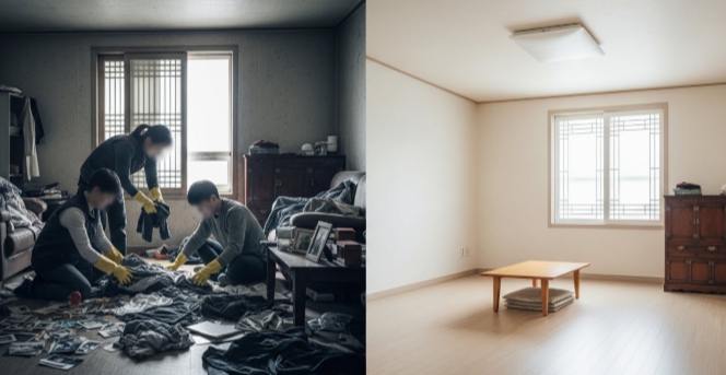 양산 고독사청소 업체