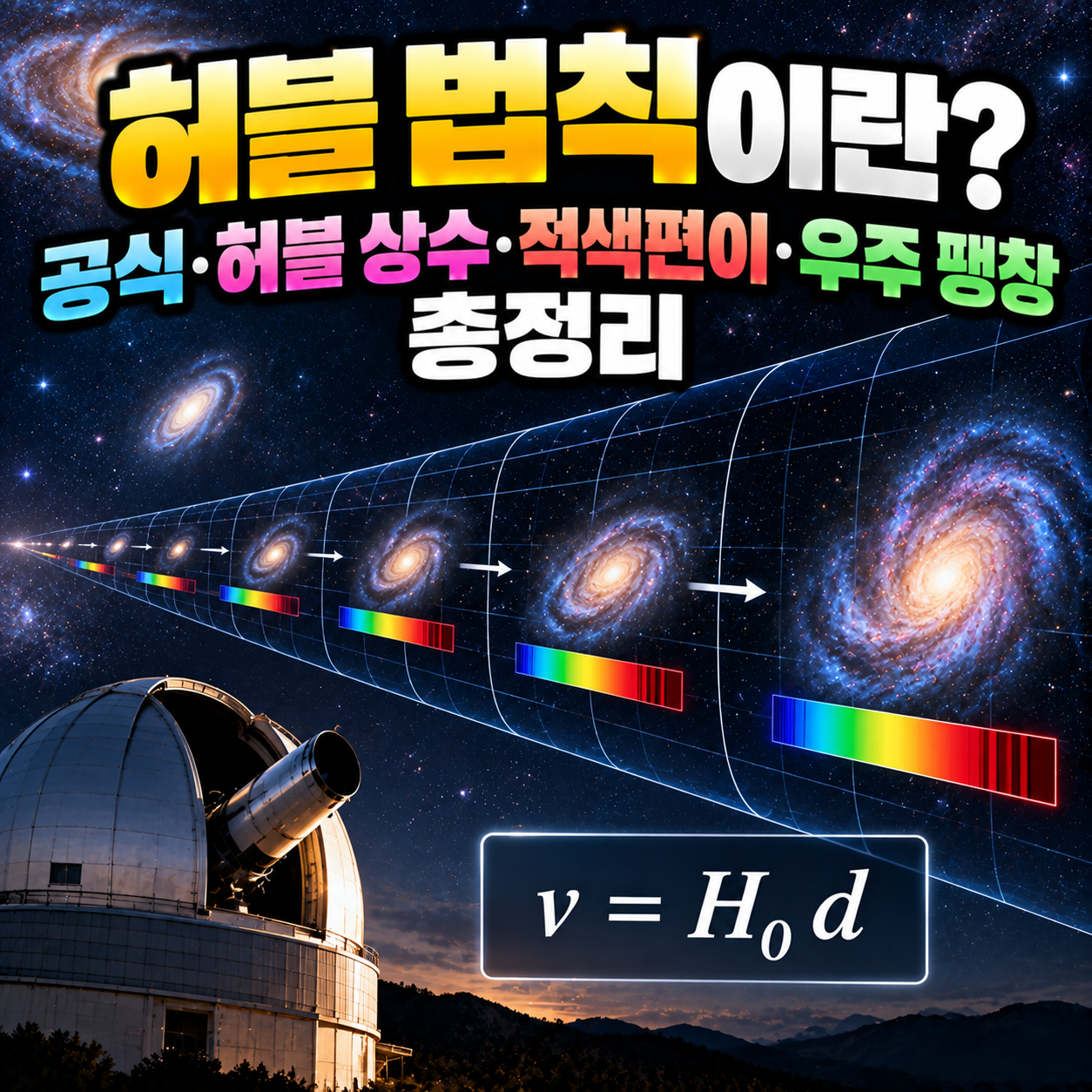 허블 법칙이란