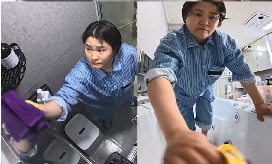 나혼자산다 김신영 화장실 청소 청소솔 욕실 관리법 정리