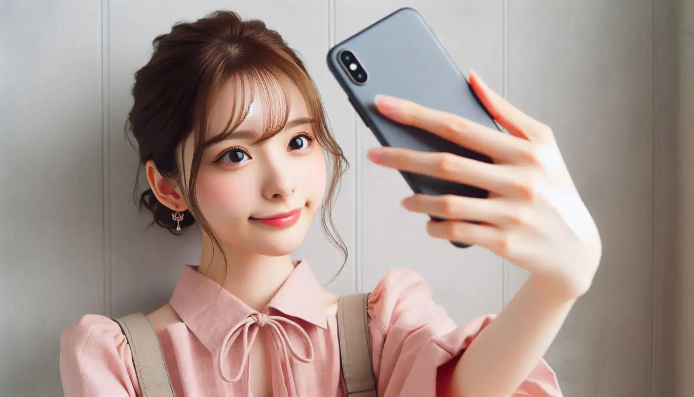 아이폰-사진-잘-찍는-법을-활용하는-여성의-모습