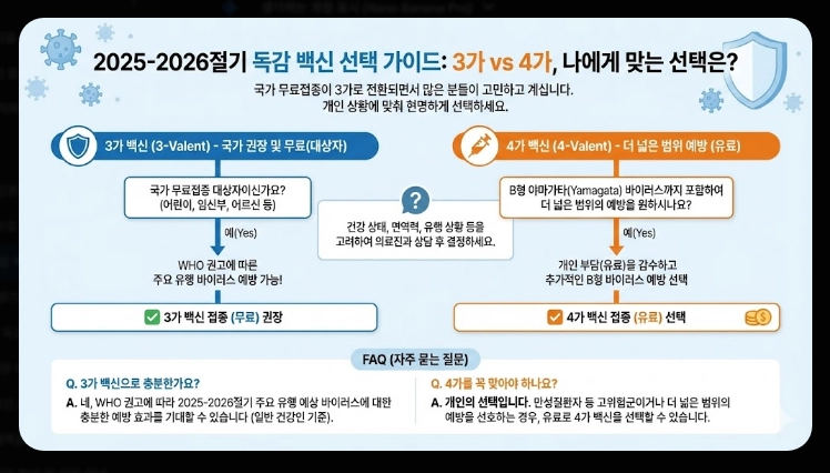4가 독감 백신 가격