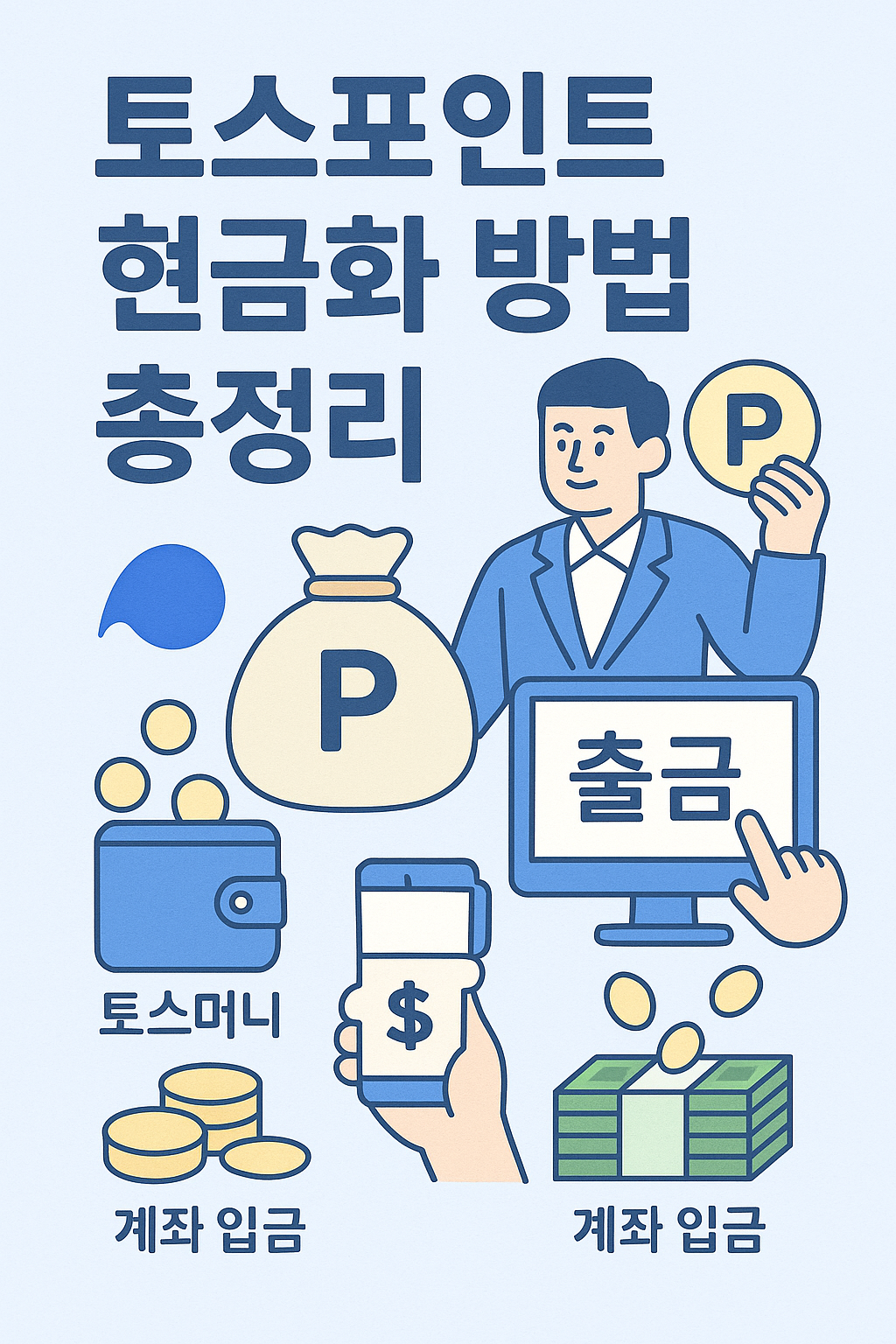 토스포인트 현금화 방법 총정리|송금, 출금, 사용처 완벽 가이드