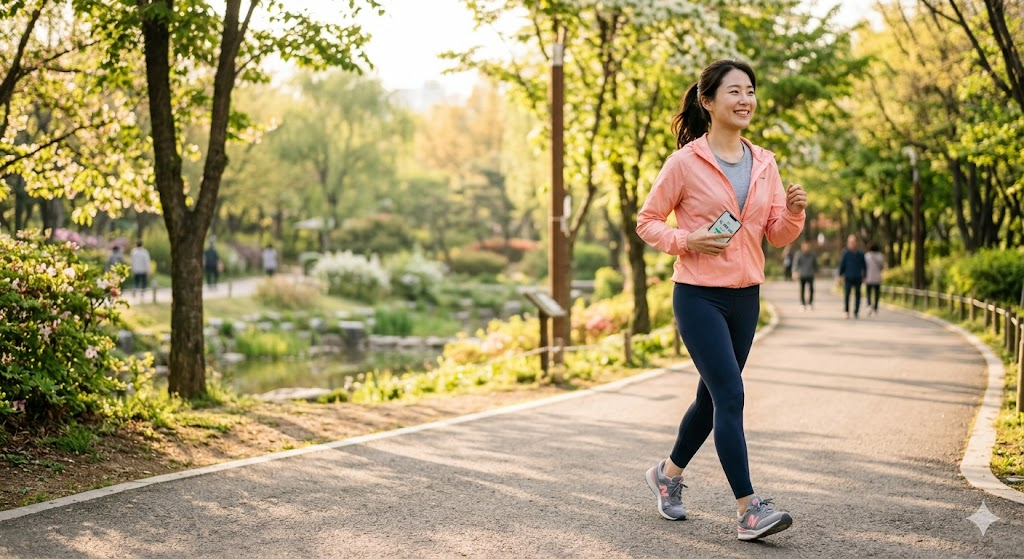 하루 1만 보 걷기의 기적