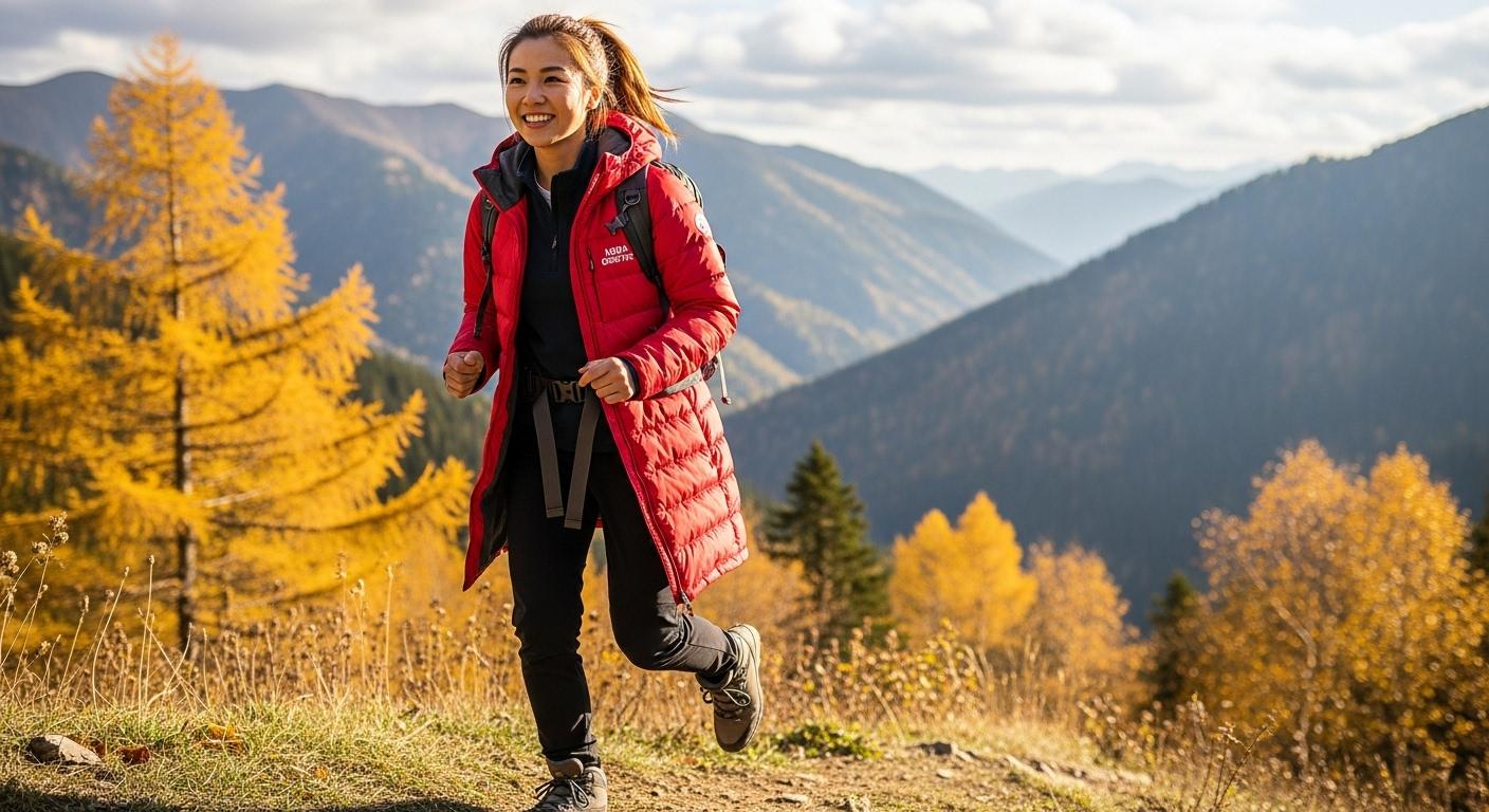 네파 고어텍스 여성패딩 코트