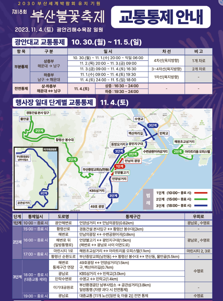 부산 불꽃축제 일정