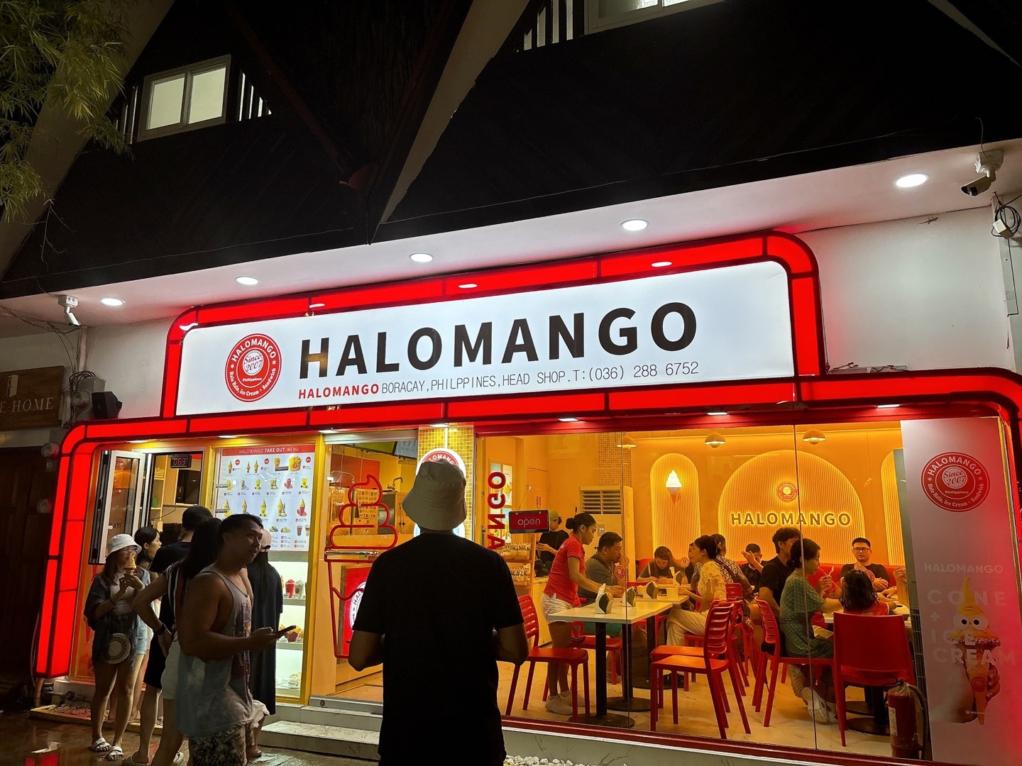 D-mall 망고 아이스크림 상점 이미지