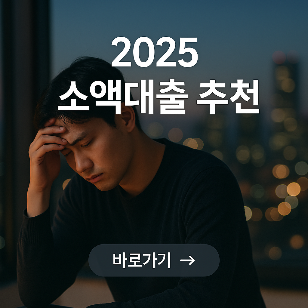 무직 신불자 소액대출