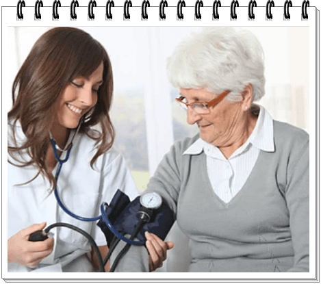 혈압-재는-모습