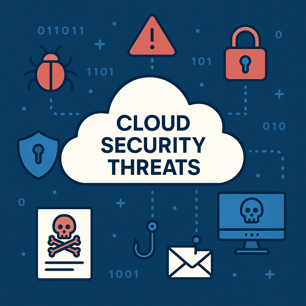 클라우드 보안 위협 관련 이미지