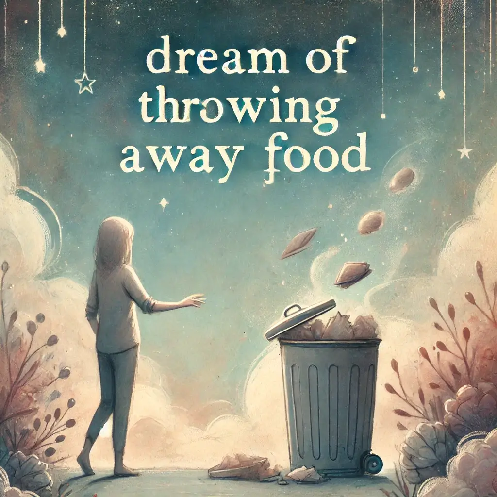 음식물 쓰레기 버리는 꿈 해몽