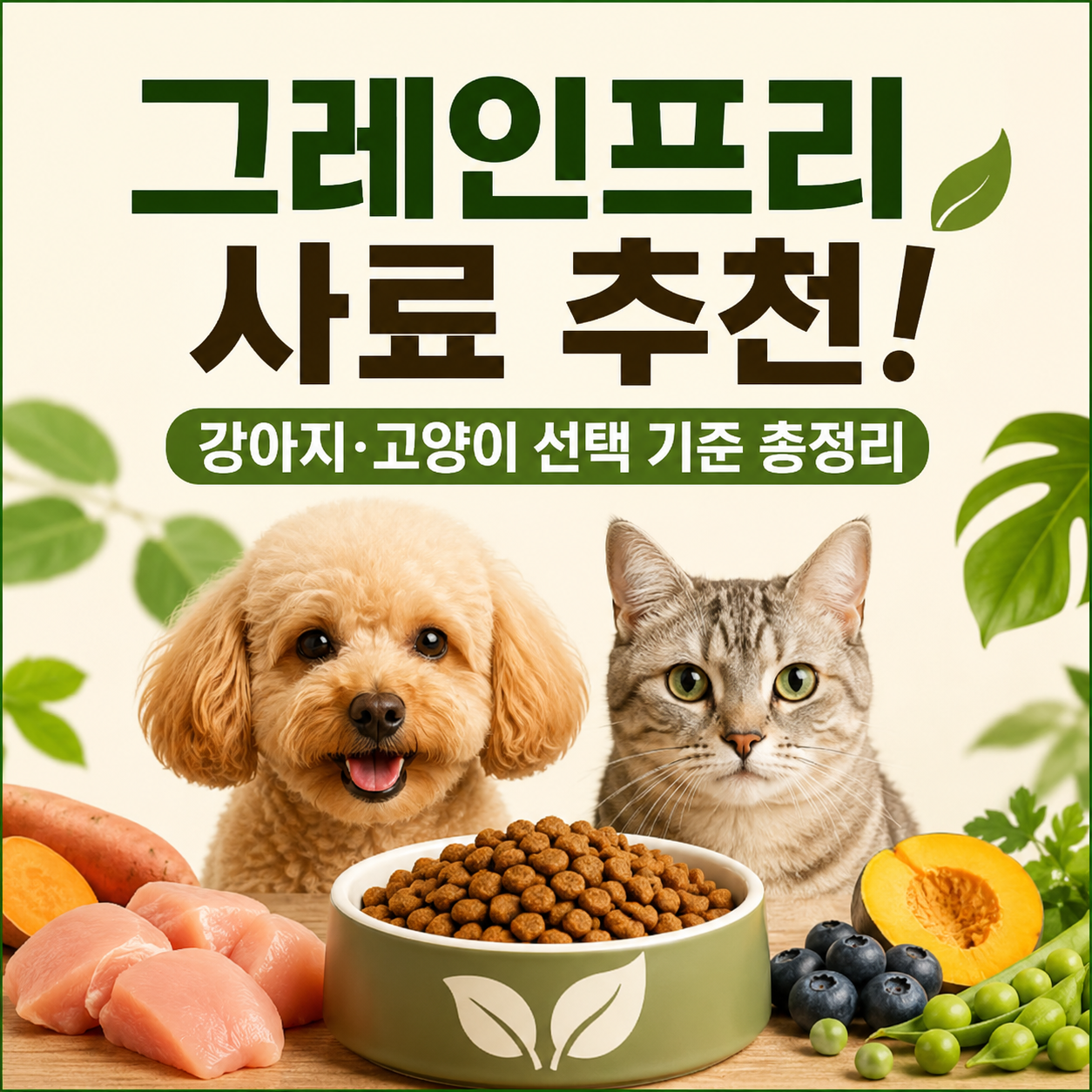 그레인프리 사료