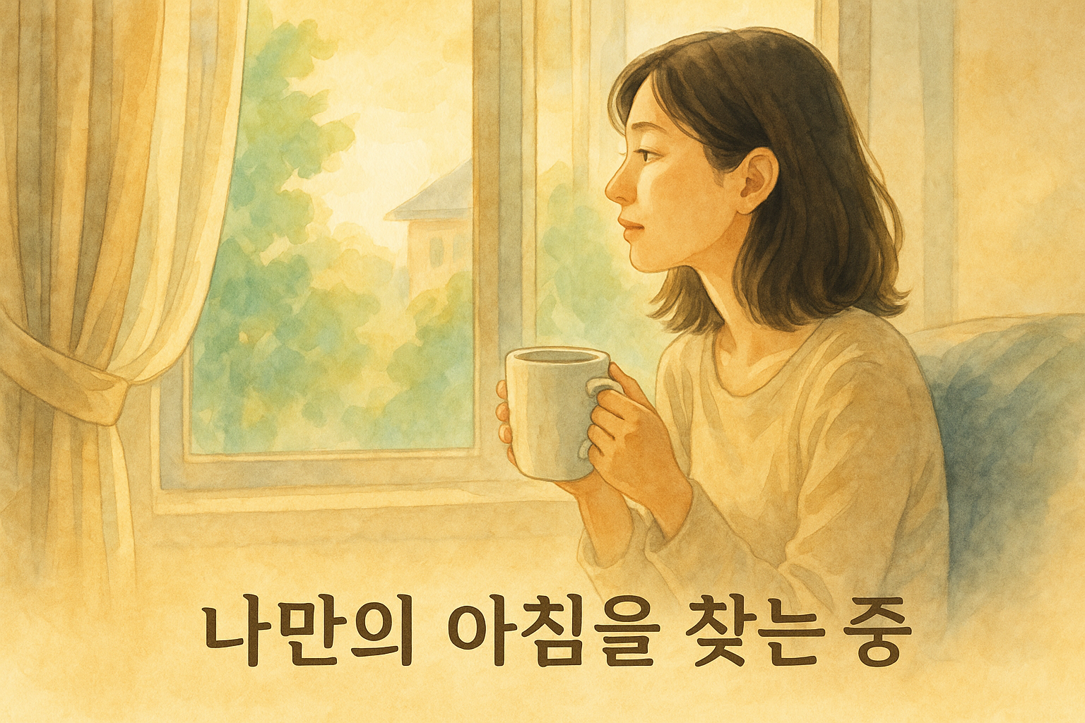 나만의 아침을 찾는 중
