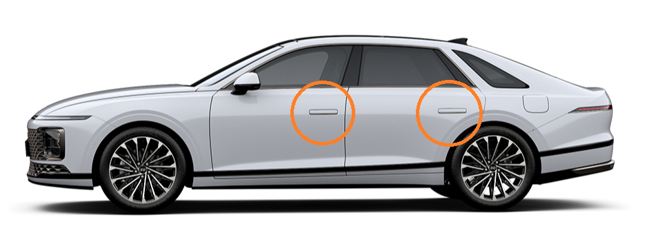 그랜저GN7-팝업도어-결함
