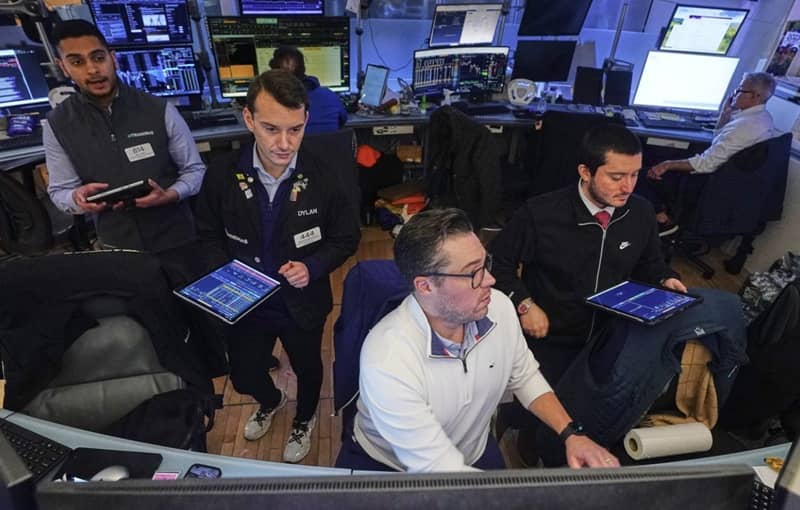 Wall Street seemed to be all about Nvidia on Wednesday. Richard Drew/AP