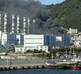 부산 발전소 화재 원인 위치 LNG 화력발전소 피해 상황