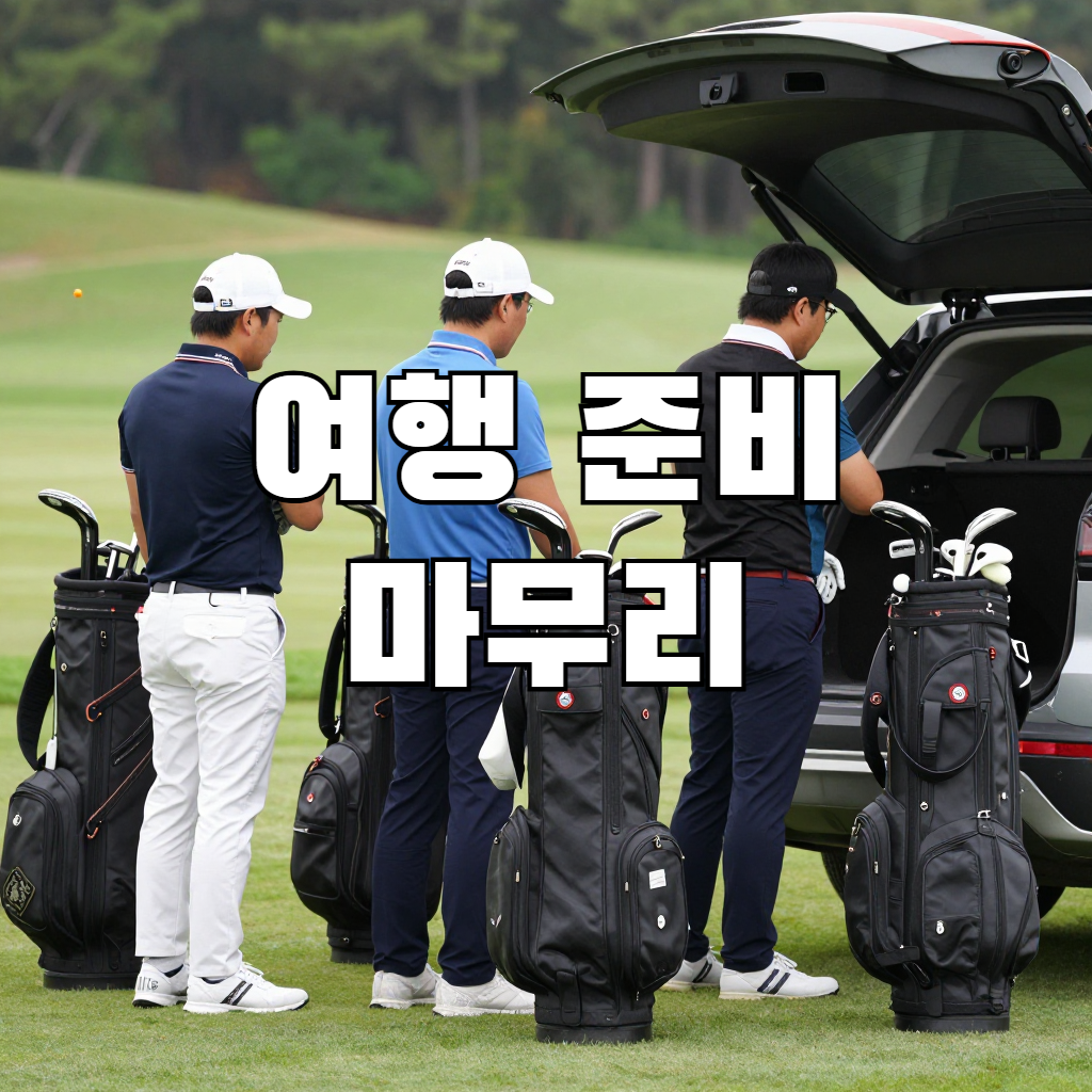 여행 준비 마무리