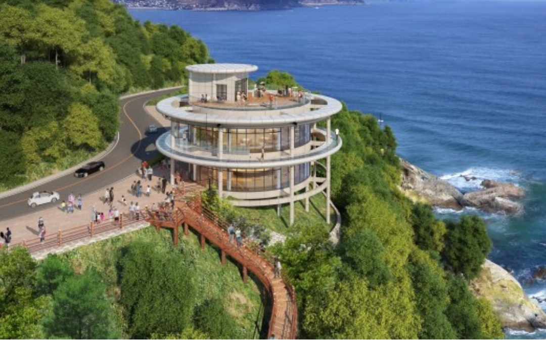 보물섬 전망대 전경