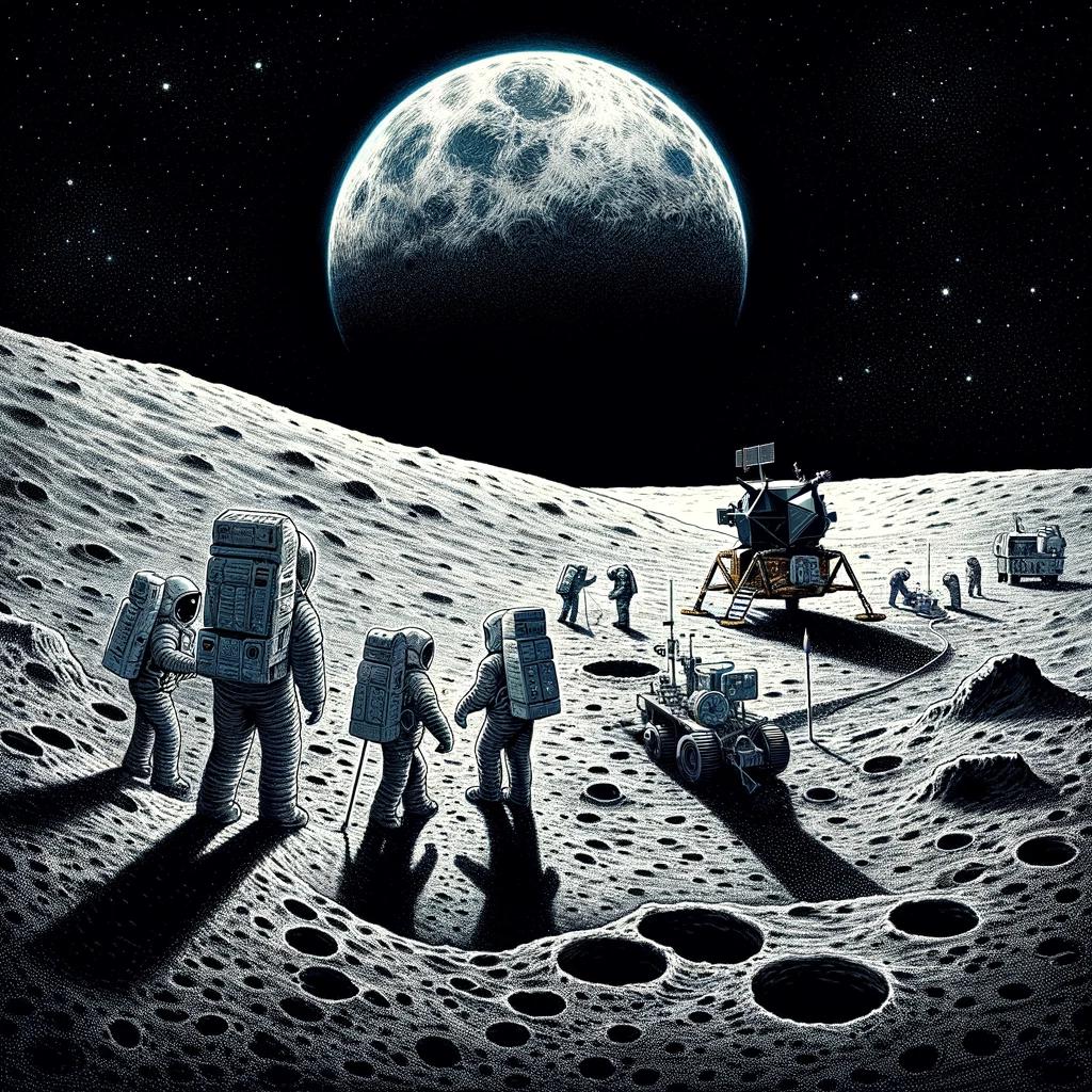 밤하늘의 여왕 달의 기원과 역사